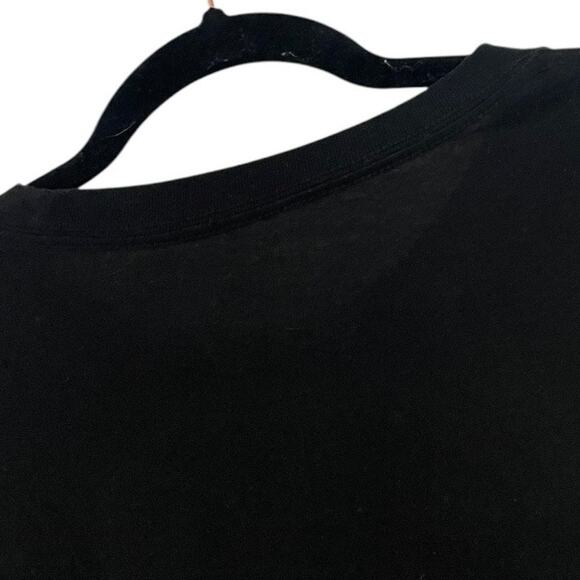 💙3 for $15 The Young & Wild! Mens Black Savage Rose Graphic Short Sleeve Tee - Picture 5 of 6